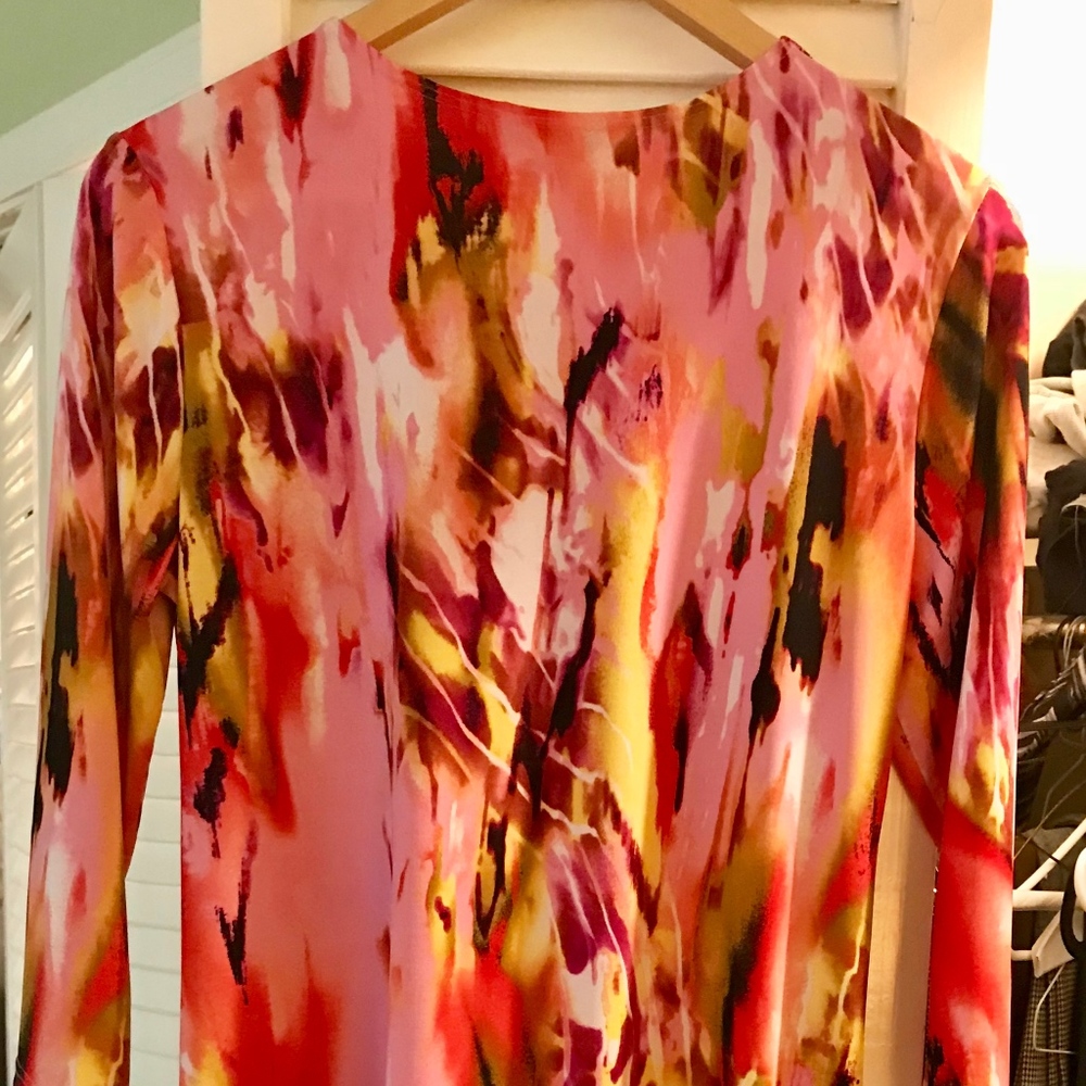 Colorful Flowy Dress for Spring - Picture 3 of 8